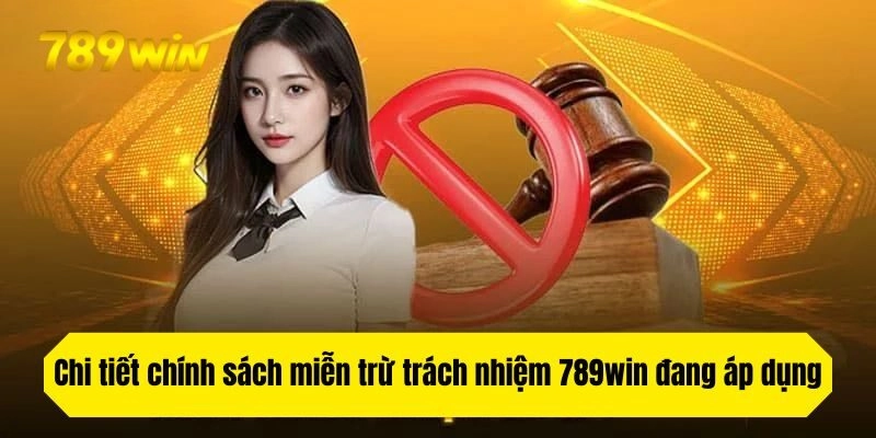 Chi tiết về chính sách miễn trừ trách nhiệm 789win đang áp dụng