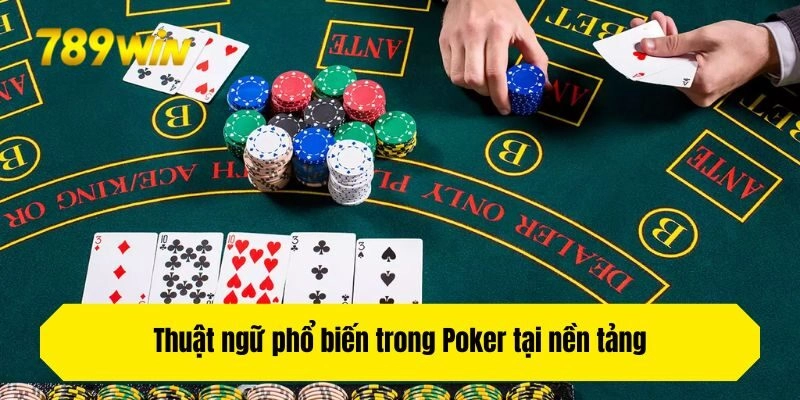 Thuật ngữ phổ biến trong Poker tại nền tảng